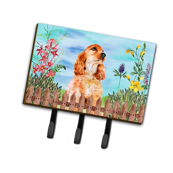 Carolines Treasures Cocker Spaniel Spring Leash or Key Holder CK1268TH68 - main